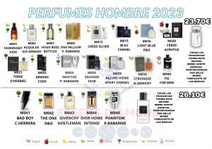 Catálogo Perfumes Hombre Essens 2023